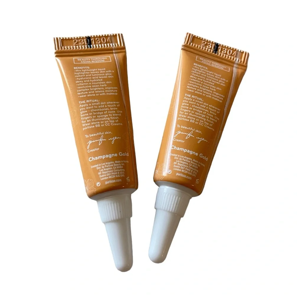 💎 x2 Purlisse Halo Glow BB Cream Champagne Gold